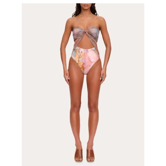 ANDREA IYAMAH Sz S Small Ando 1pc Swimsuit Convertible Tie Scarf NWT - Picture 10 of 16